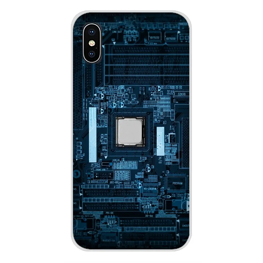 Чехол для мобильного телефона компьютерная материнская плата Xiaomi Mi6 A1 5X 6X Redmi Note 5