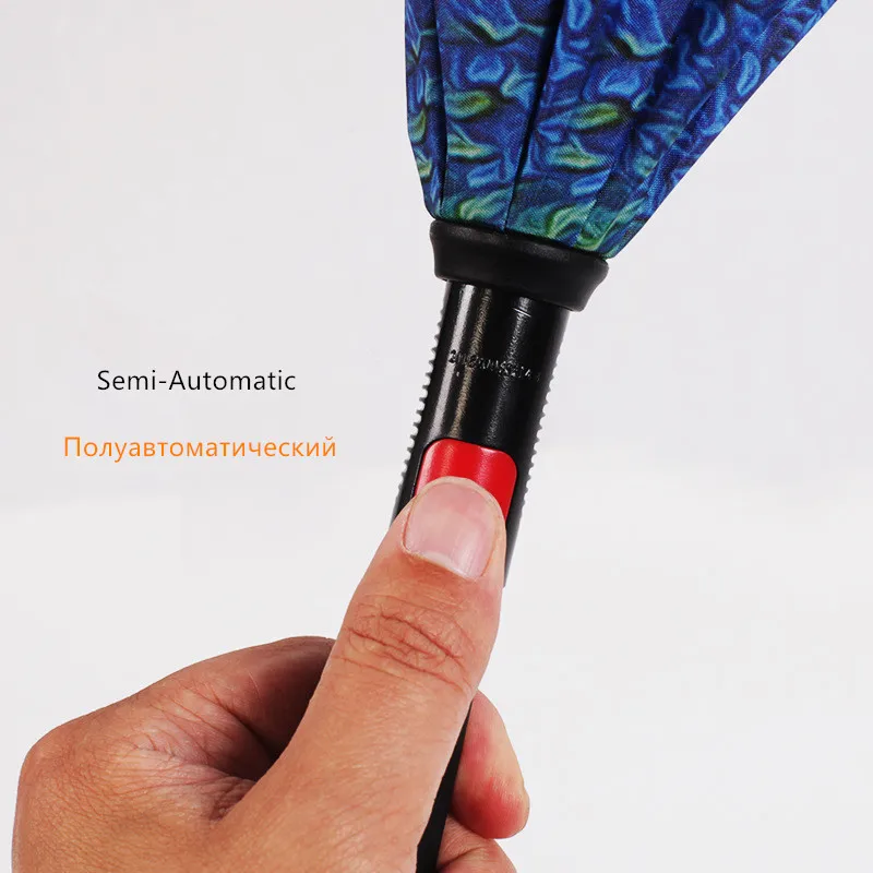 Пятого поколения обратный зонтик двойной Слои перевернутый дождь Для женщин