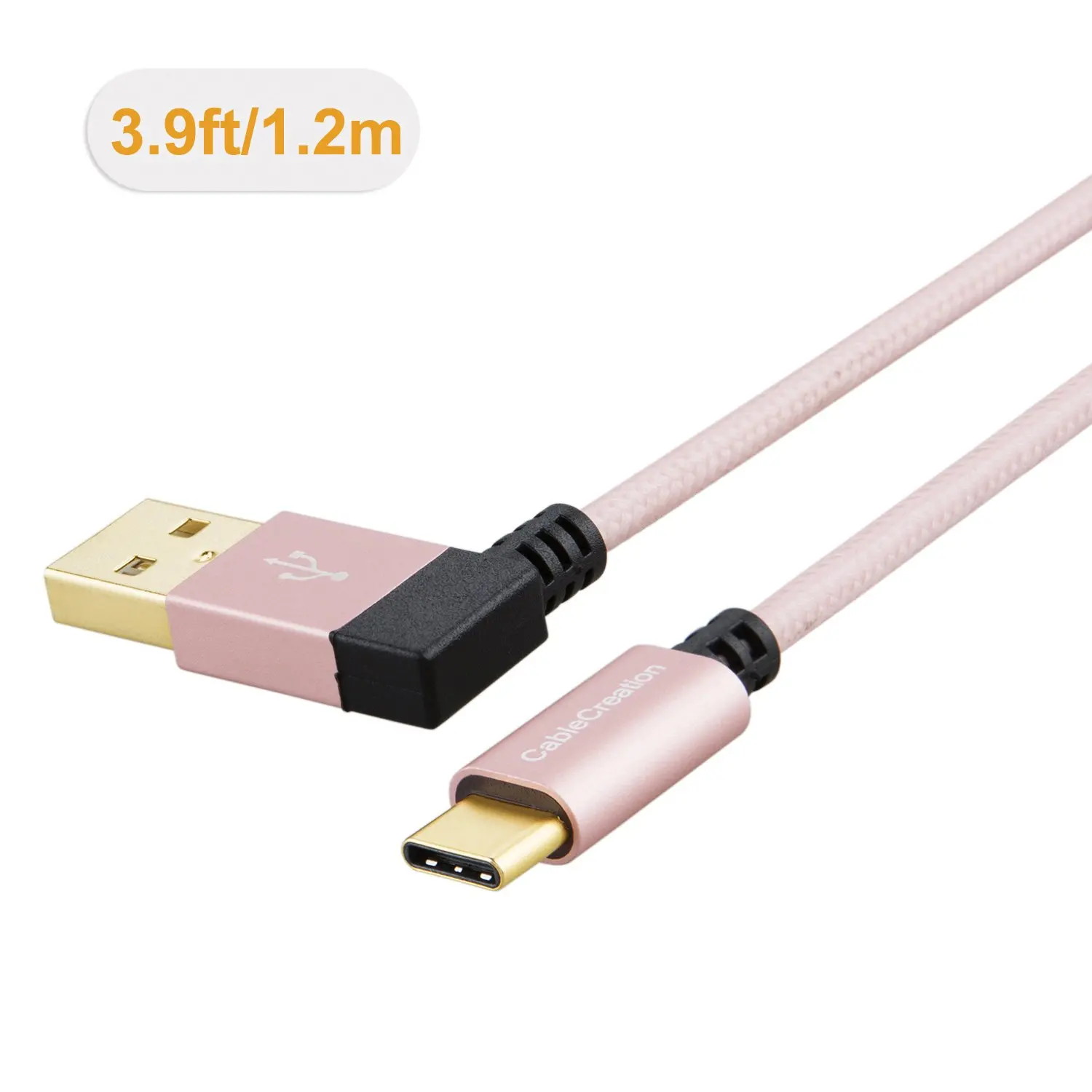 USB C к A кабель JORINDO 90 градусов (правый угол) Плетеный Type зарядный совместимый с MacBook