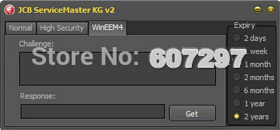JCB ServiceMaster 2 & 4 генератор ключей (клавиша разблокировки) + WinEEM4 разблокировка