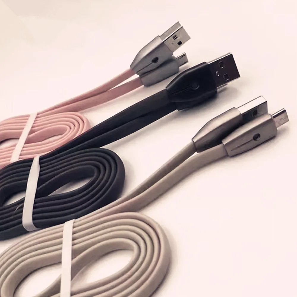 Микро USB Высокое качество с свет кабель передачи данных для быстрой зарядки Android