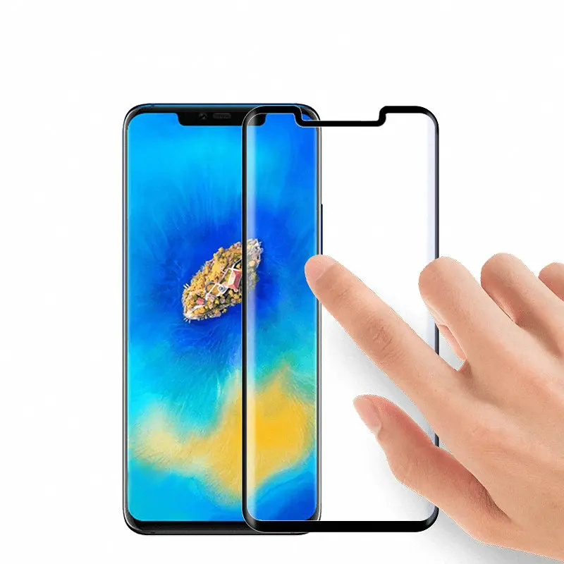 3D полное покрытие закаленное стекло протектор экрана для Huawei Mate 20 Pro LYA-L29 LYA-L09 LYA-AL00