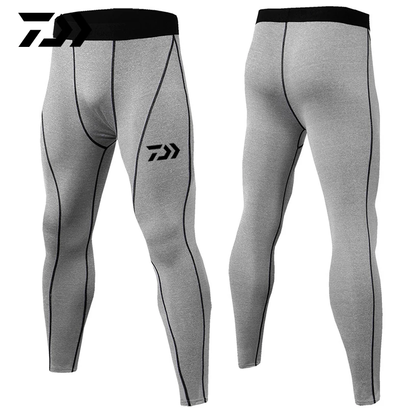 Летние спортивные штаны Daiwa для фитнеса лоскутные дышащие с защитой от пота