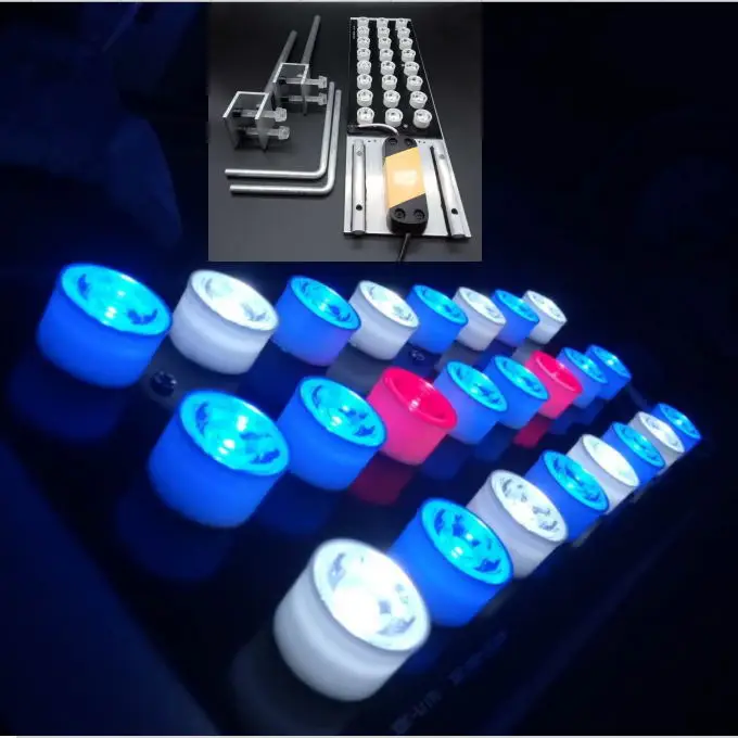 

LED level Aquarium lighting coral light plant growth bulb DIY handmade lamp Vertical lighting Customize color