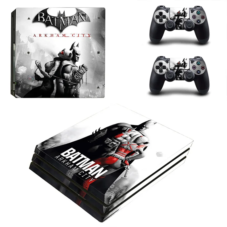 Бэтмен PS4 Pro стикер кожи Vinilo стикер s PS 4 Play станция 4 Pro Pegatina для игровой консоли 4 Pro и два контроллера