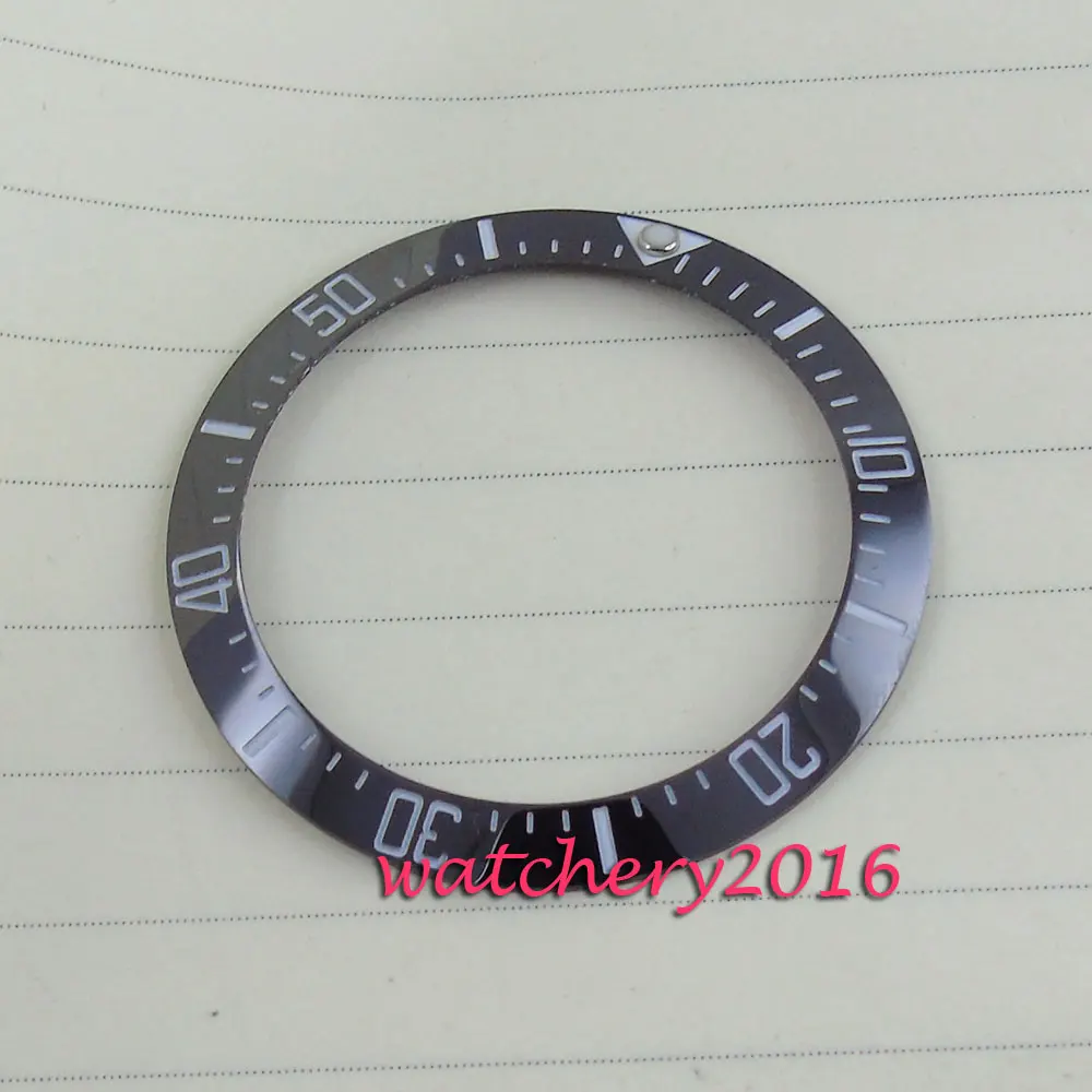 Мужские часы светящиеся в горошек черные белые 39 9 мм|bezel|bezel watch |