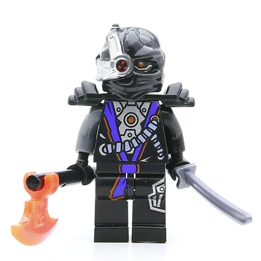 Фигурки криптора Kai jay Cole Phantom Ninja Минифигурки собранные строительные блоки