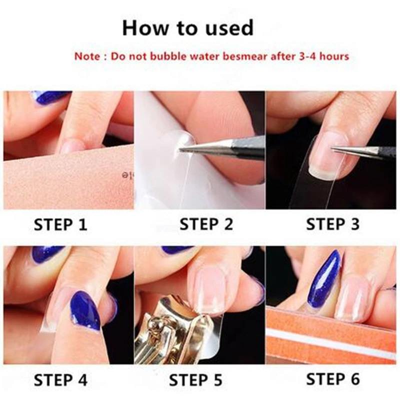 10 шт. дизайн ногтей гвардии клей Peel Off Remover стикеры УФ гель лак акрил Полное