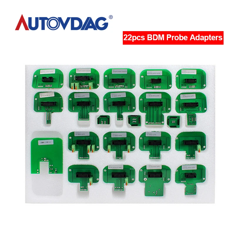 OBD2 22 шт. BDM Адаптеры ECU программирование датчики адаптеры для KTAG KESS KTM BDM100/FGTECH V54/CMD100