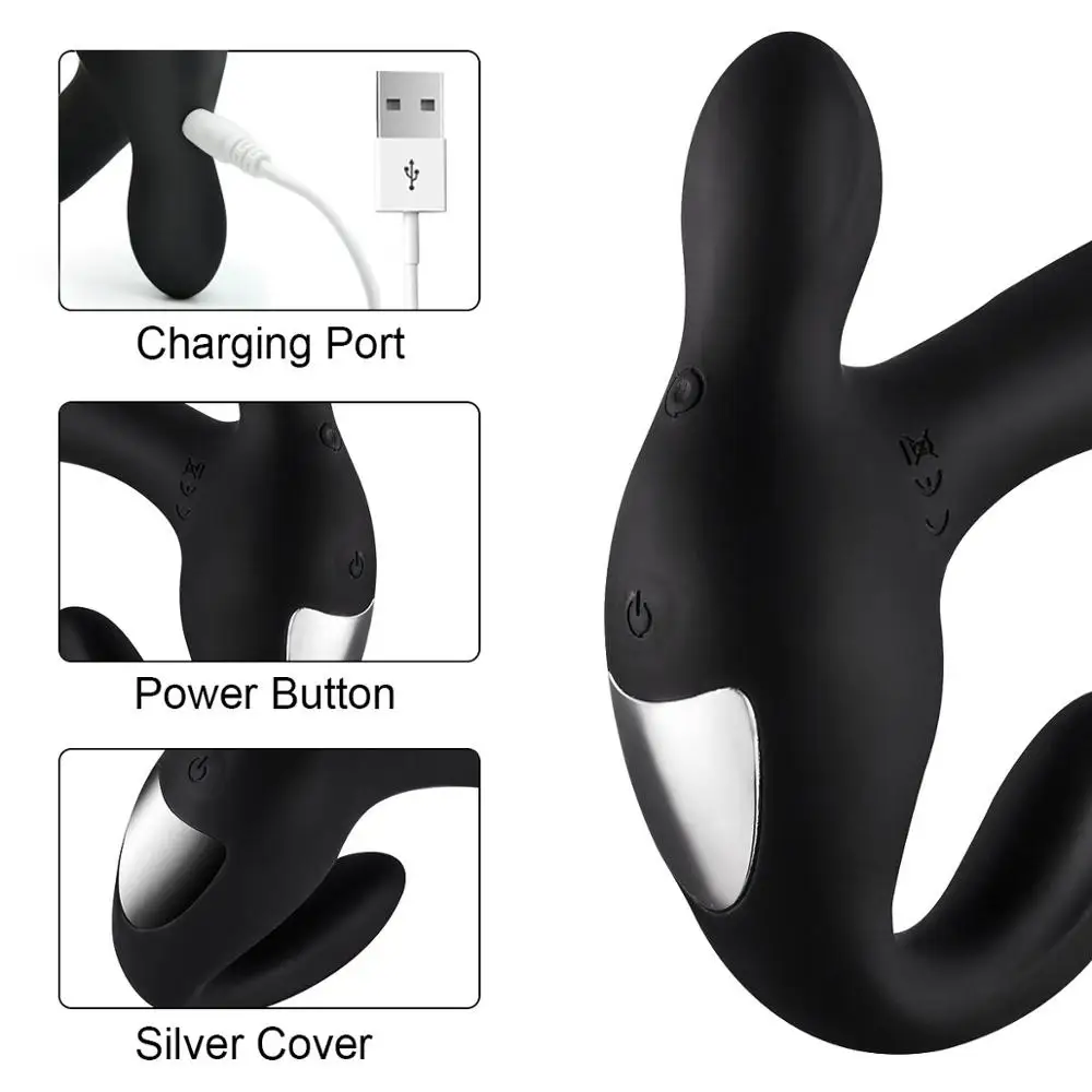 Gay Sex Toys Wireless Vibrator Prostate Stimulator Anal Butt Plug Silicone Massage Vibrators For Men Faloimitator Av | Красота и
