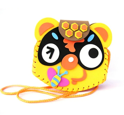 EVA Cartoon Handmade Bags DIY Hand sewing Educational Toys for Children | Игрушки и хобби