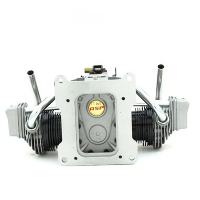 Двухцилиндровый двигатель ASP FT160AR 26cc 4-Sroke для РУ самолета | Игрушки и хобби