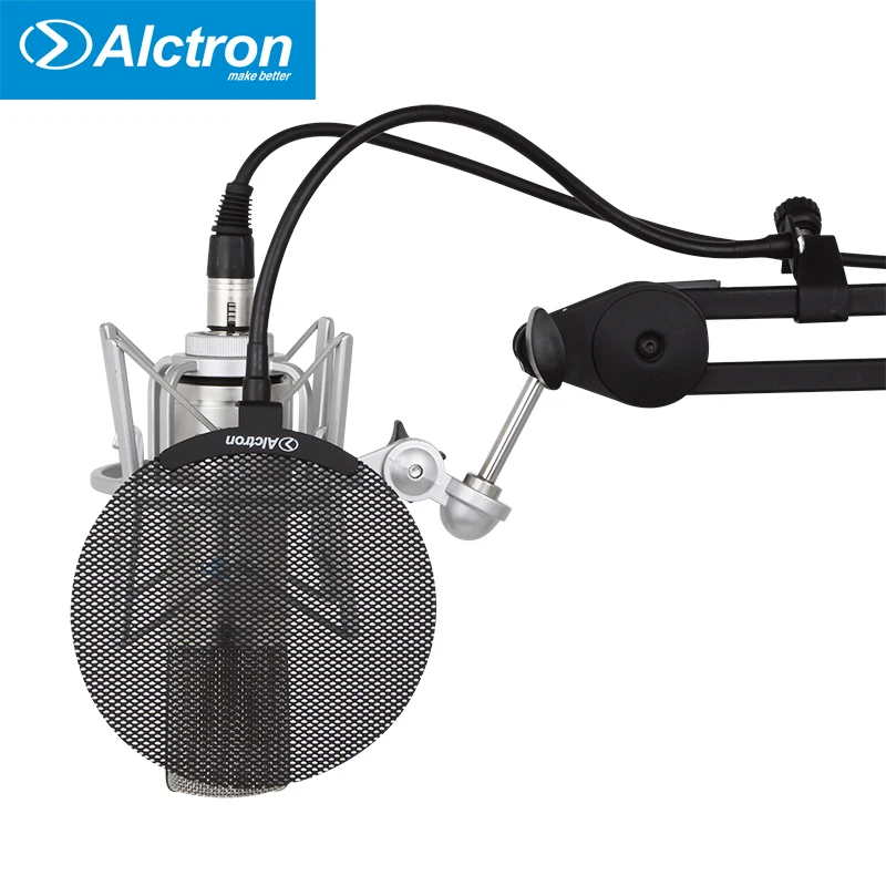 Alctron MA019B новый металлический экран мини поп фильтр для микрофонов|pop filter|mini pop