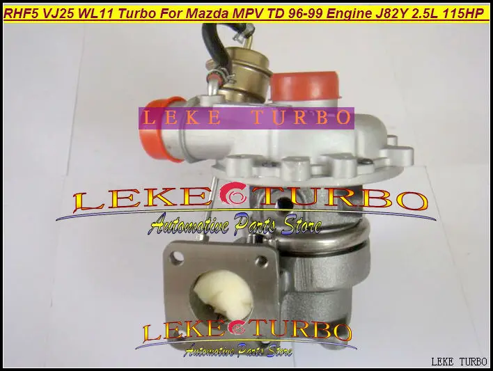 RHF5 VJ25 WL11 WL1113700 VA430012 VB430012 Turbo охлажденный Турбокомпрессор Для Mazda B2500 MPV 1996 1999 J82Y 2.5L TDI