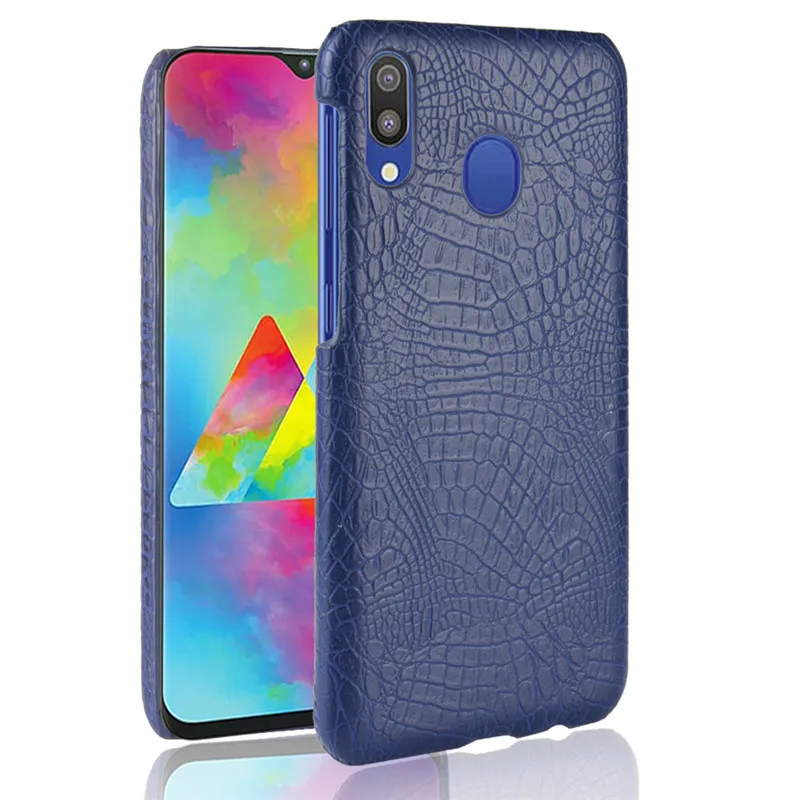 Для Samsung Galaxy A20e чехол для телефона из твердой искусственной кожи роскошный