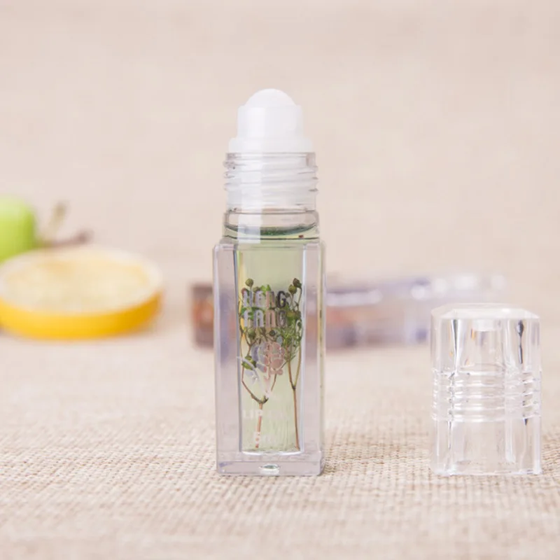 Hengfang 6PCS colorless ball flower moisturizing lip oil lasting anti-drying peeling balm film natural plant | Красота и здоровье