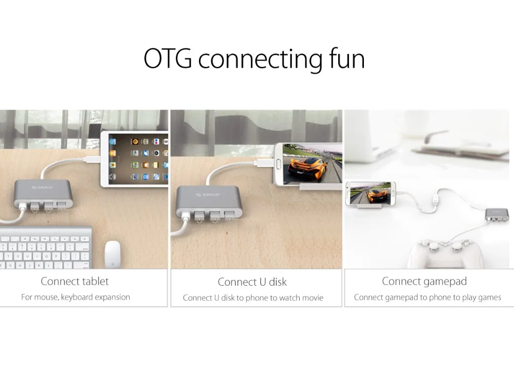 ORICO USB HUB Кабель-Переходник USB C на HDMI RJ45 VGA Тип-C PD адаптер для Mac/samsung Galaxy/huawei Тип C USB 3,0 концентратор
