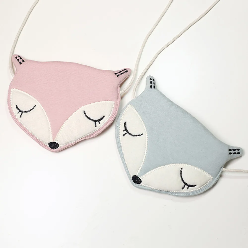 Aelicy Baby Fox модная милая сумка для хранения на одно плечо мессенджер с рисунком из