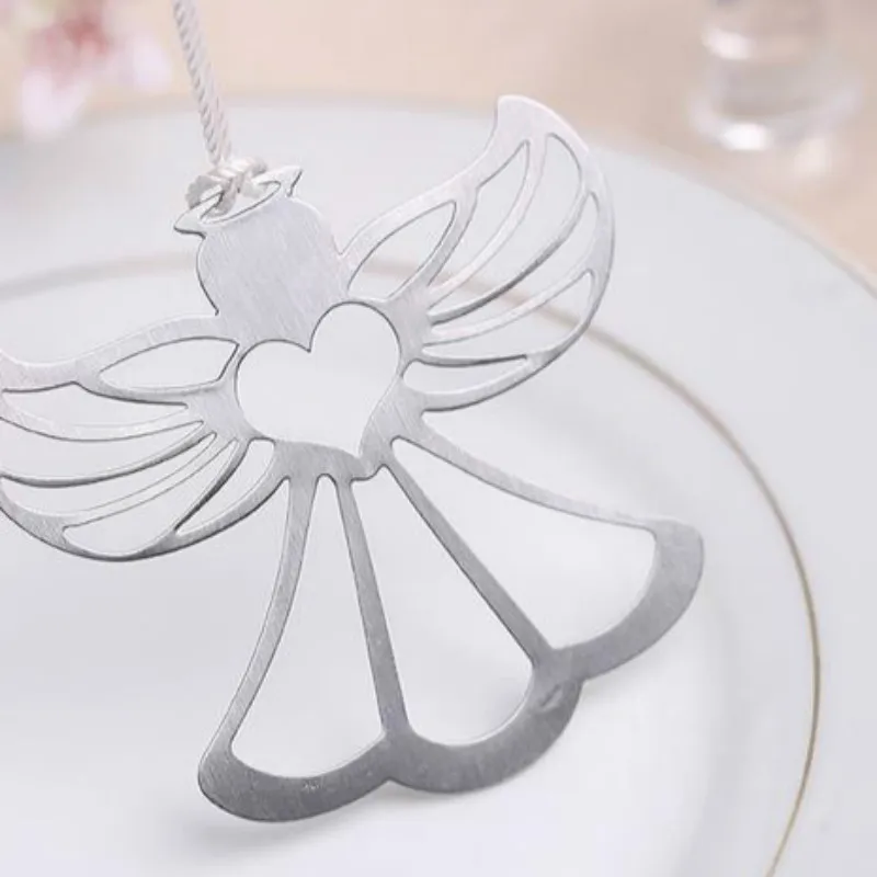 12 шт. DIY Ангел Закладка с кисточкой для крещения ребенка душ сувениры Вечеринка