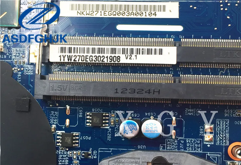 Материнская плата для ноутбука Shenzhou God of War Clevo w270EG материнская 6-71-W25S0-D02 DDR3