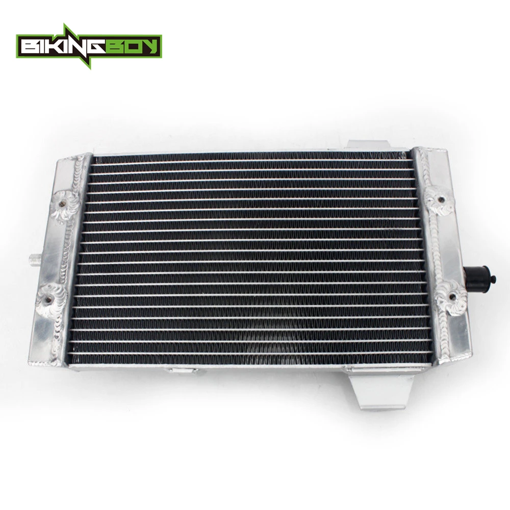 BIKINGBOY Polished ATV Engine Radiator Water Cooling for KAWASAKI KVF 700 Prairie KFX700 2004 2005 2006 2007 2008 2009 Cooler | Автомобили