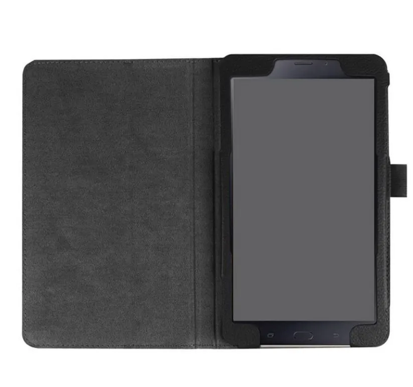 Чехол из искусственной кожи в стиле Lichi для Samsung Galaxy Tab A 8 0 T350 T355 тонкий подставка SM