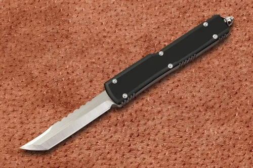 B MIKER UTX70 D2 лезвие алюминиевая ручка кемпинг выживания Открытый EDC Охота тактический инструмент ужин кухонный нож - Цвет: B