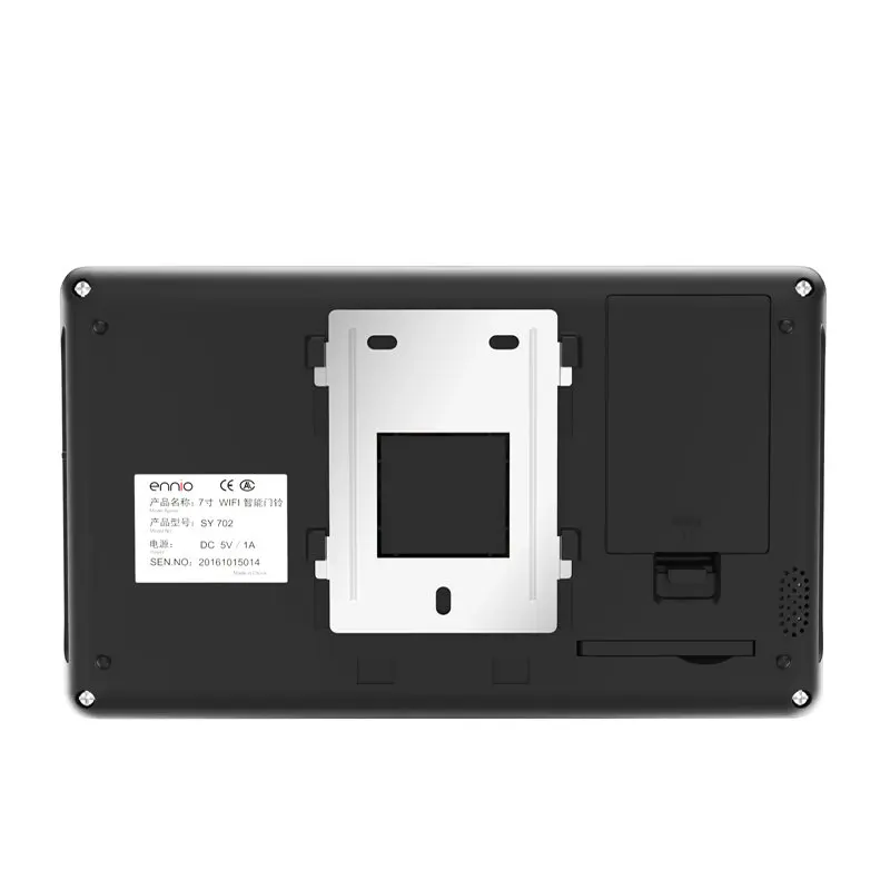 7 Inch Wifi Video Doorbell Support 20CH Wireless 433Mhz  RF Sensor Alarm System Video Door Phone