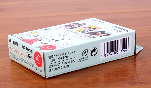 Подлинная Fujifilm Fuji Instax Mini 9 пленка Винни Пух 10 листов для 8 7 s 90 25 dw 50i 50 Share SP 2