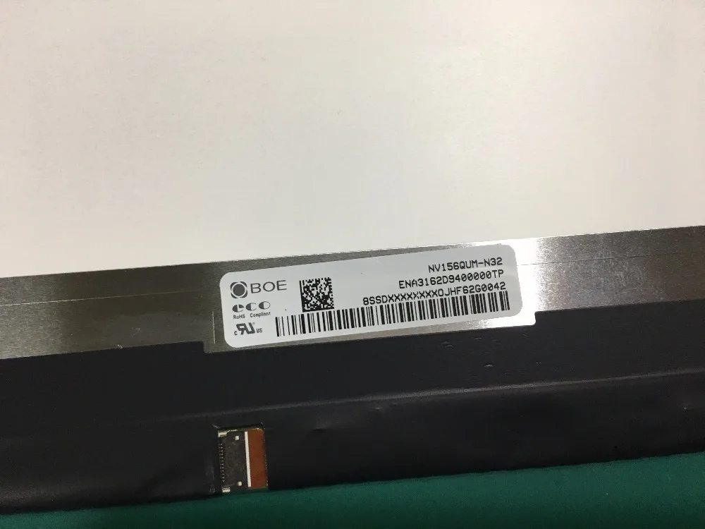 Новый 4K 15 6 &quotдюймовый NV156QUM-N32 ЖК-экран + сенсорный дигитайзер в сборе для Lenovo 3840X2160