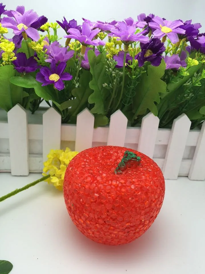 

A Red Shell Granular Crystal Red Small Light Colorful Led Unisex Movie & Tv Toy Plastic Direct Selling 2021