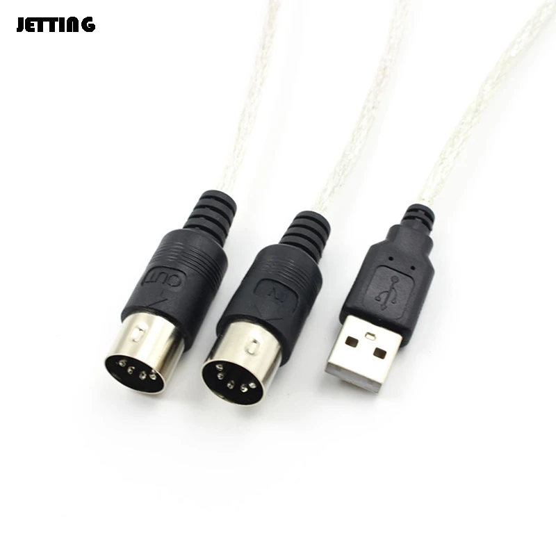 Новый кабель адаптер с интерфейсом миди USB для создания музыкального барабана и