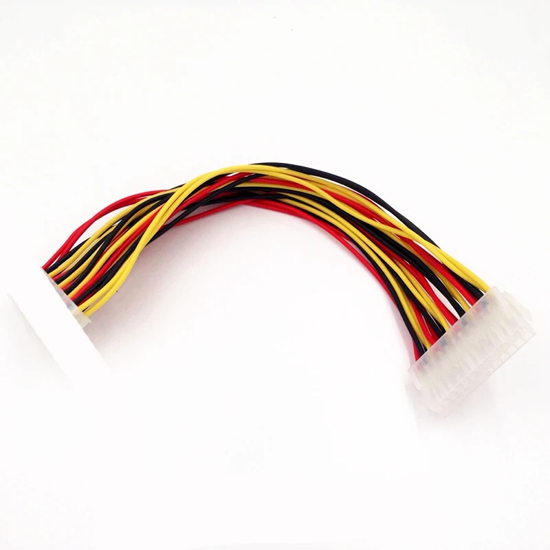 ATX 24Pin материнская плата силовой удлинитель 18AWG для водяного охлаждения