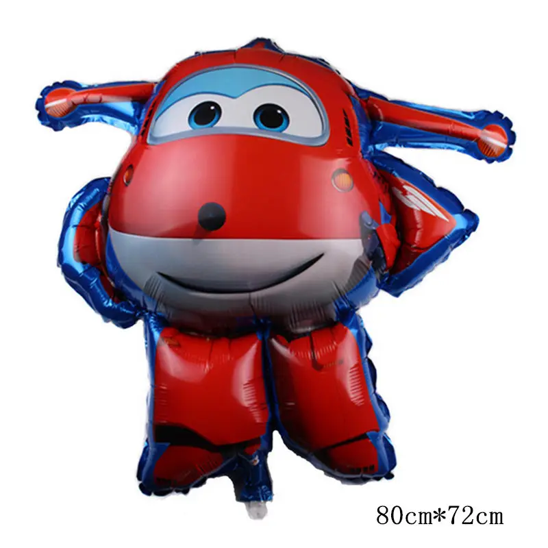 Figure balloon XXPWJ 3D самолет мультфильм алюминиевые воздушные шары Праздничная Вечеринка воздушные шары для украшения дня рождения высокого качества - Цвет: Figure balloon