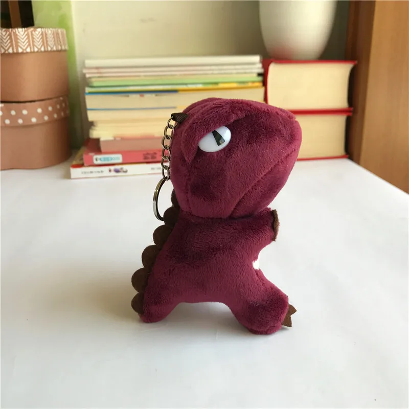 12 см милый динозавр плюшевые игрушки-Драконы Kawaii сумка Подвеска на рюкзак брелок