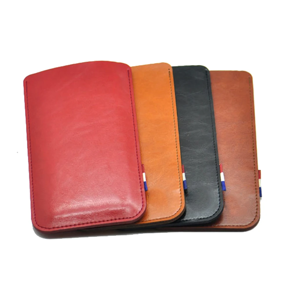 Ultra-thin super slim phone pouch cover vintage microfiber stitch cases for HTC U Ultra/U Play sleeve | Мобильные телефоны и