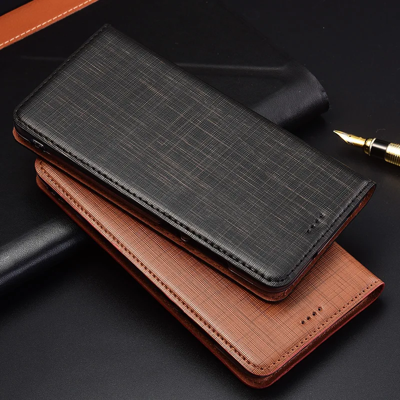 

Чехол-книжка для Meizu 16th Plus 16X 16 X, из натуральной кожи, с магнитной подставкой