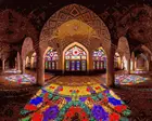 MaHuaf-j658 г., Насир, мечеть аль-мулк, иранская Раскраска по номерам, настенные картины для гостиной, сделай сам, картина маслом на холсте