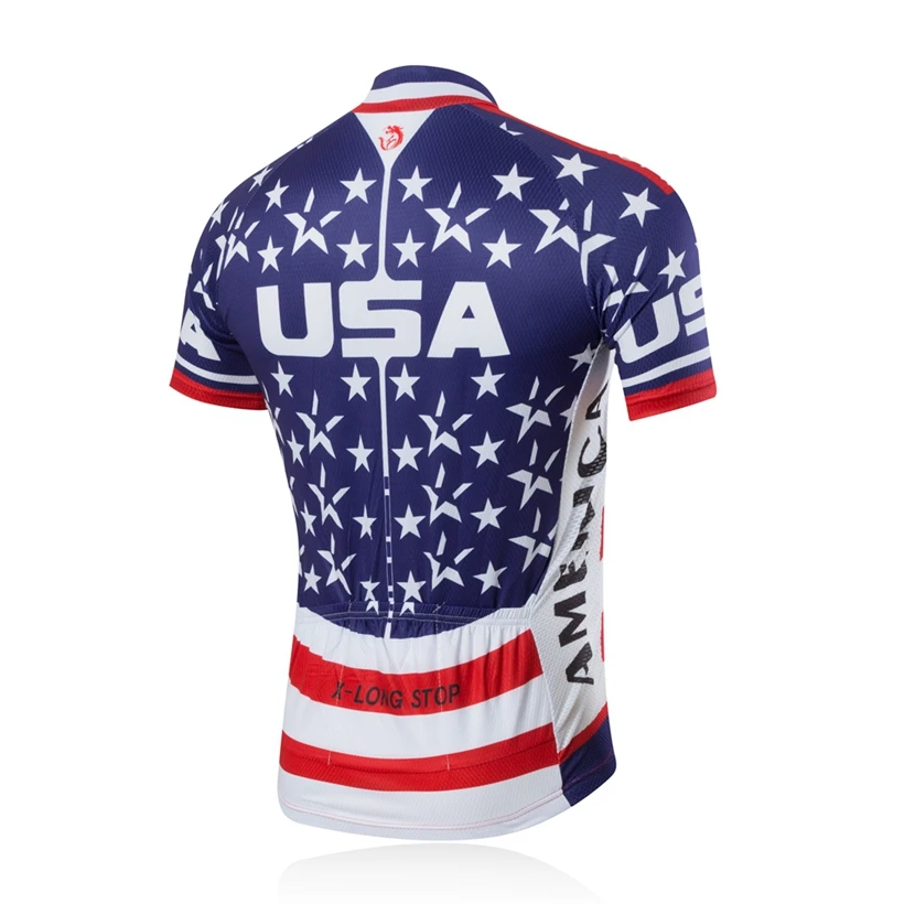 Мужской костюм из Джерси для езды на велосипеде США mtb комплект джерси и шорт
