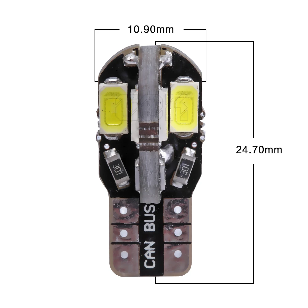 Фонари Внешние светодиодные 100 x без ошибок T10 w5w 194 5730 5630 t10 8smd|cars motion lamp|car hid lampcar sky |