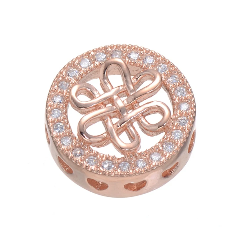 Бусины разделители из меди и металла для изготовления ювелирных изделий|crystal spacer