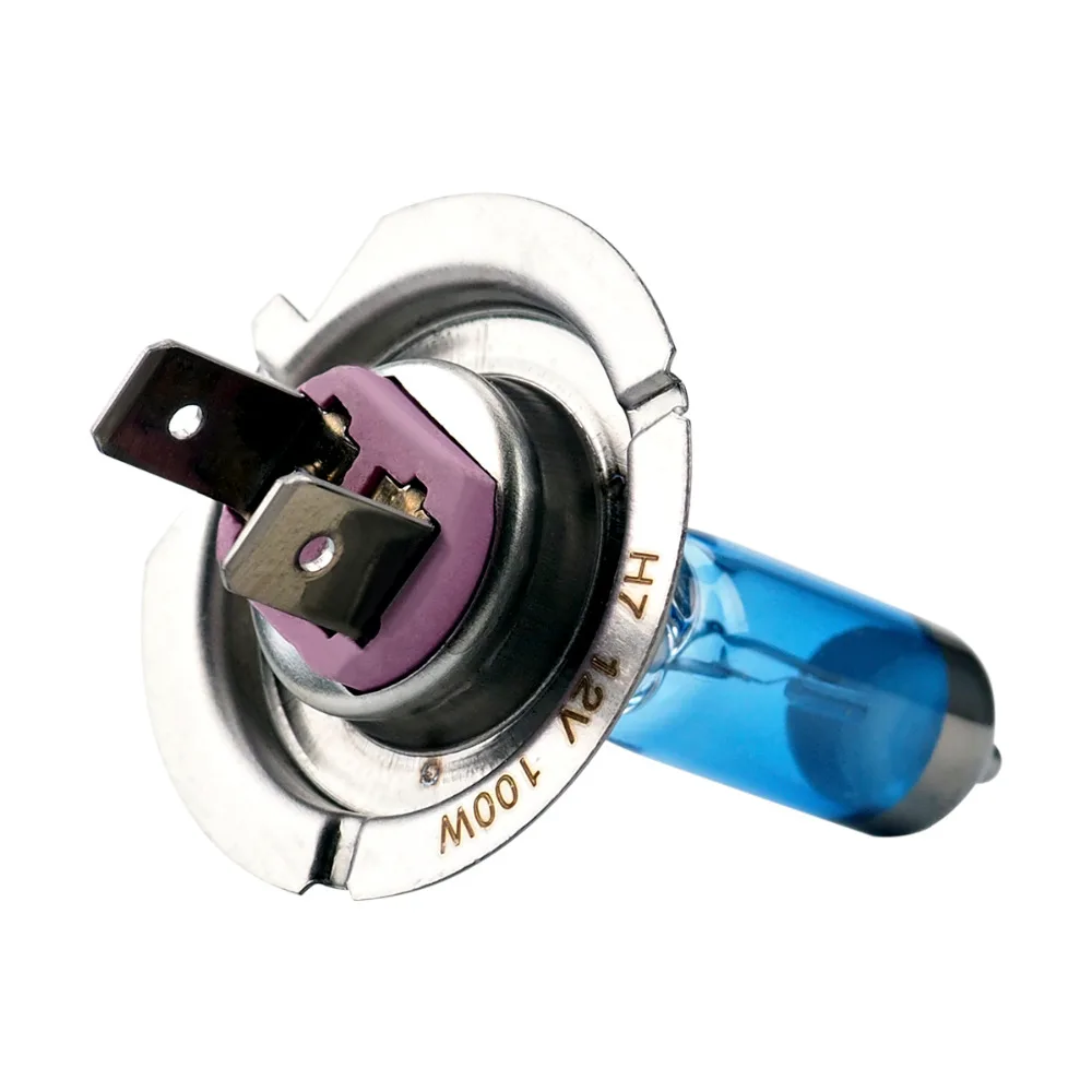 12 V H7 100 W галогенная лампа ход фар лампы для VW Golf 4 7 BMW E90 Audi A3 Ford AMG Mercedes W212