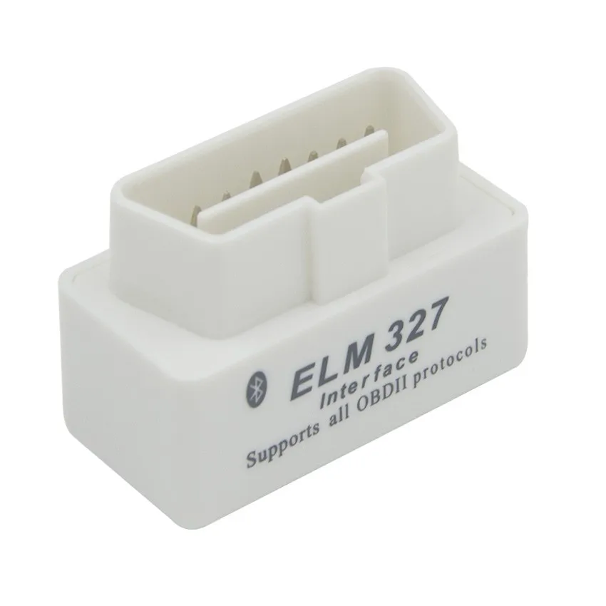 В продаже! Одна плата pcb MINI ELM327 Bluetooth OBD2 V2.1 Белый Умный автомобильный