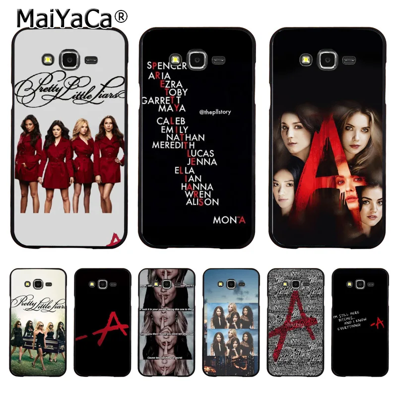 MaiYaCa надписью Pretty Little Liars и PLL для телефона с ТВ шоу аксессуары чехол samsung j7 j2pro j6 j4 j8