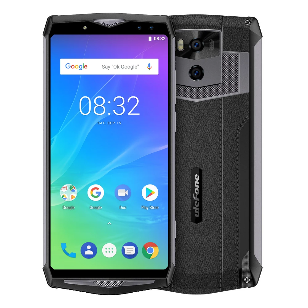 Ulefone мощность 5S 13000 мАч Мобильный телефон Android 8 1 6 0 &quotFHD MTK6763 Octa Core 4 Гб + 64 21MP уход за
