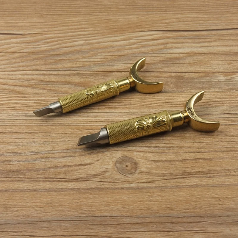 Инструмент сделай сам для работы с кожей поворотный нож двойным подшипником