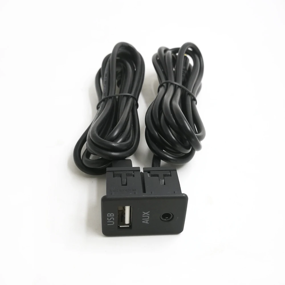 100 см Автомобильная лодка AUX USB Панель USB/AUX переключатель AUX кабель адаптер для Ford Toyota Volkswagen