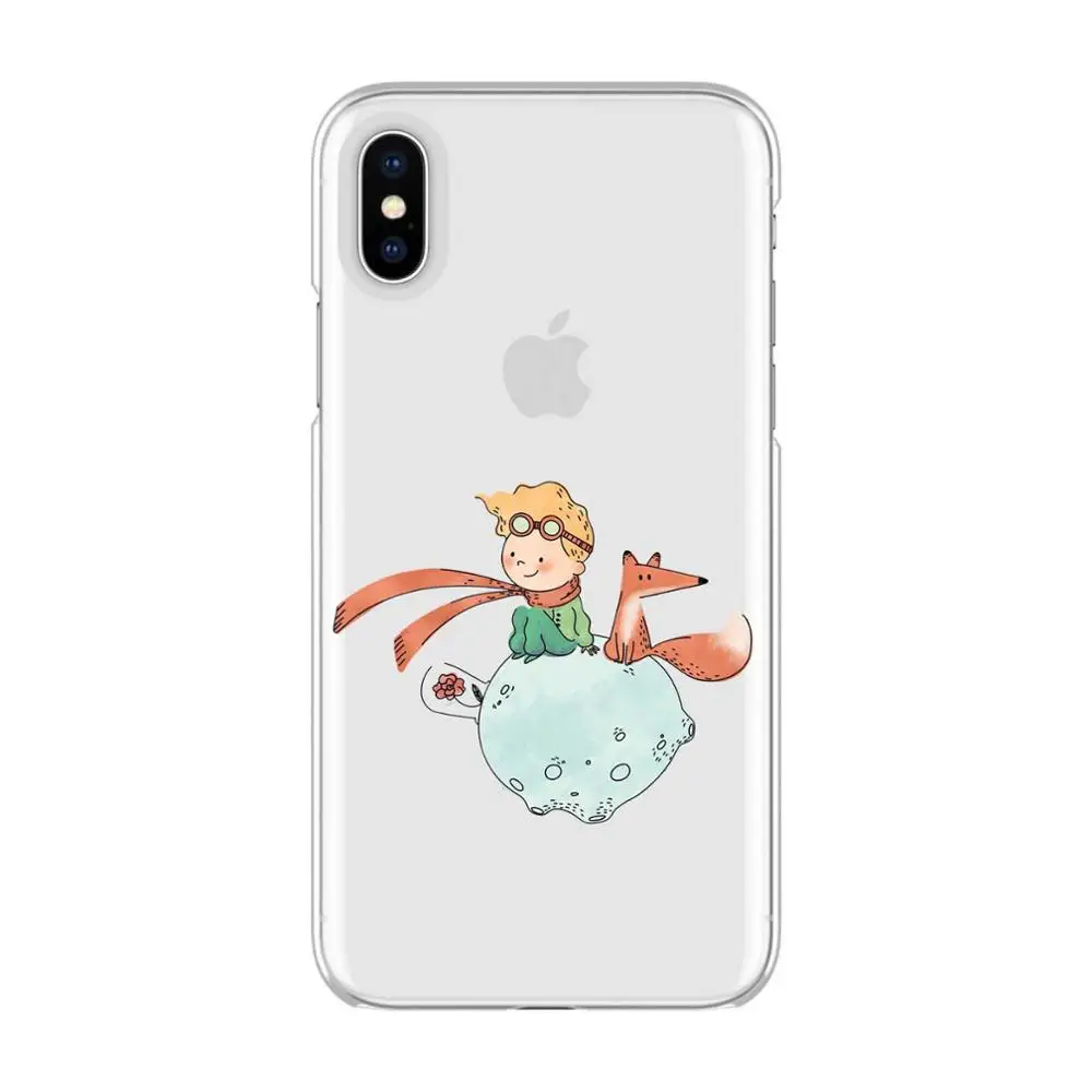 Мягкий чехол из ТПУ с изображением Маленького принца земли для iPhone 11Pro MAX SE 5 5S 6 6S 7 8Plus X10 XS XR MAX - Цвет: TPU