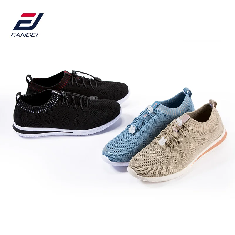 FANDEI/новый тренд спортивная обувь для мужчин дышащая с flyknit мужские кроссовки