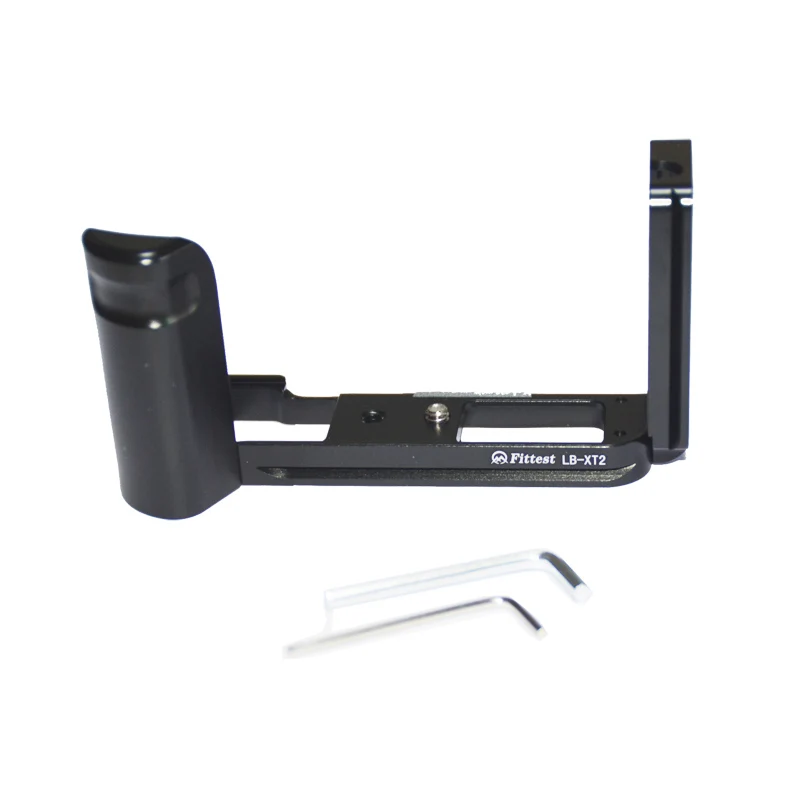 

Fittest Brand Vertical L Type Bracket Tripod Quick Release Plate Base Grip Handle For Fujifilm Fuji XT2 Camera
